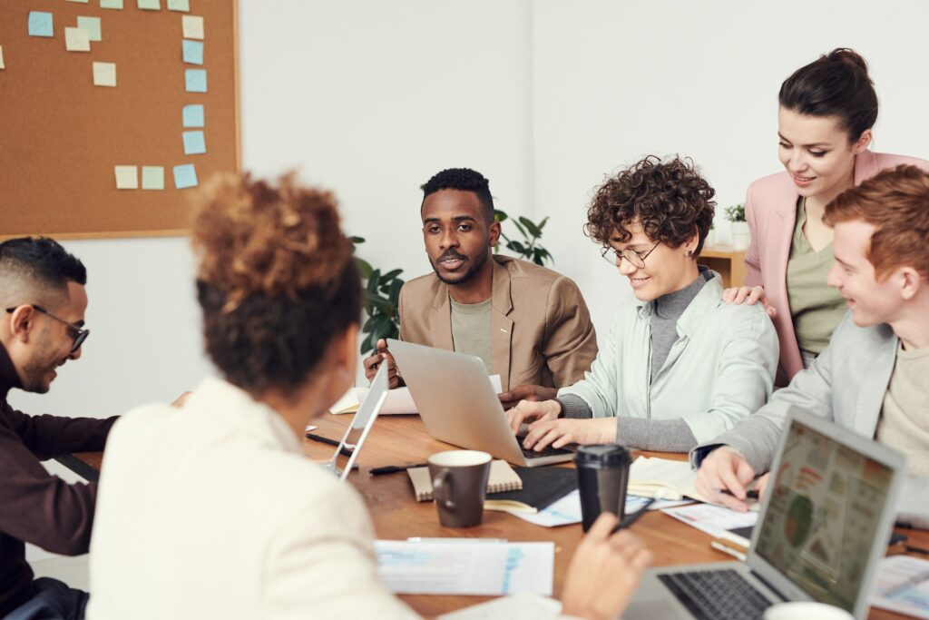 A group of auditors and accountants