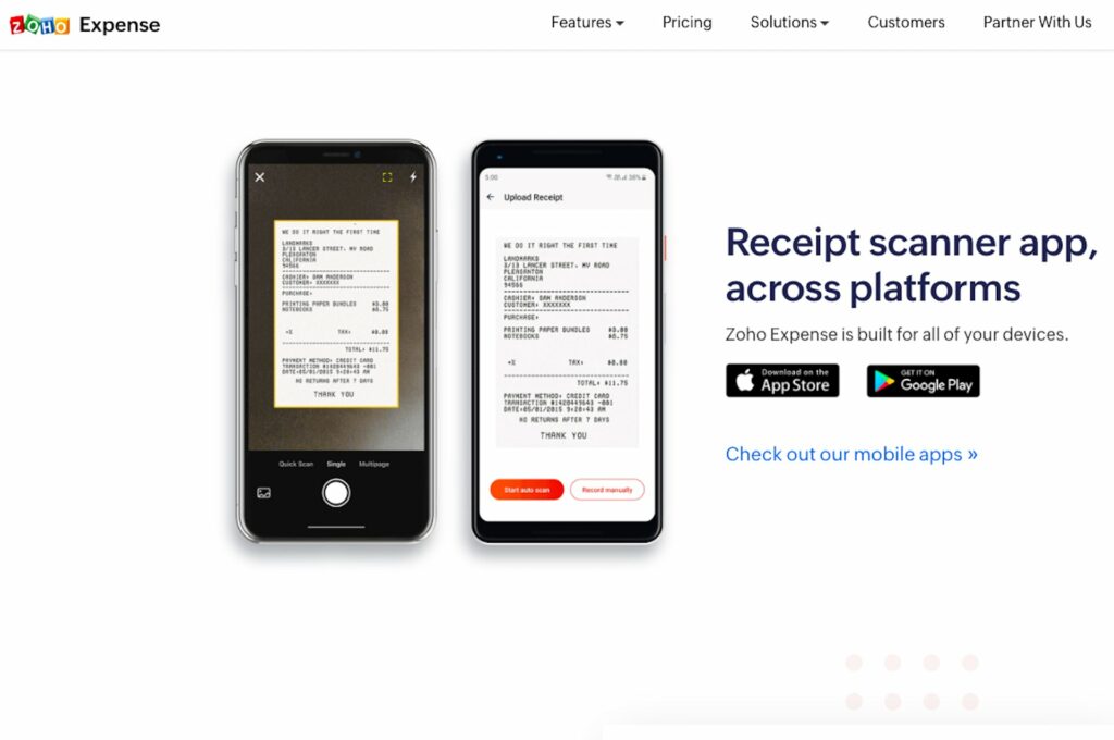 Zoho Expense