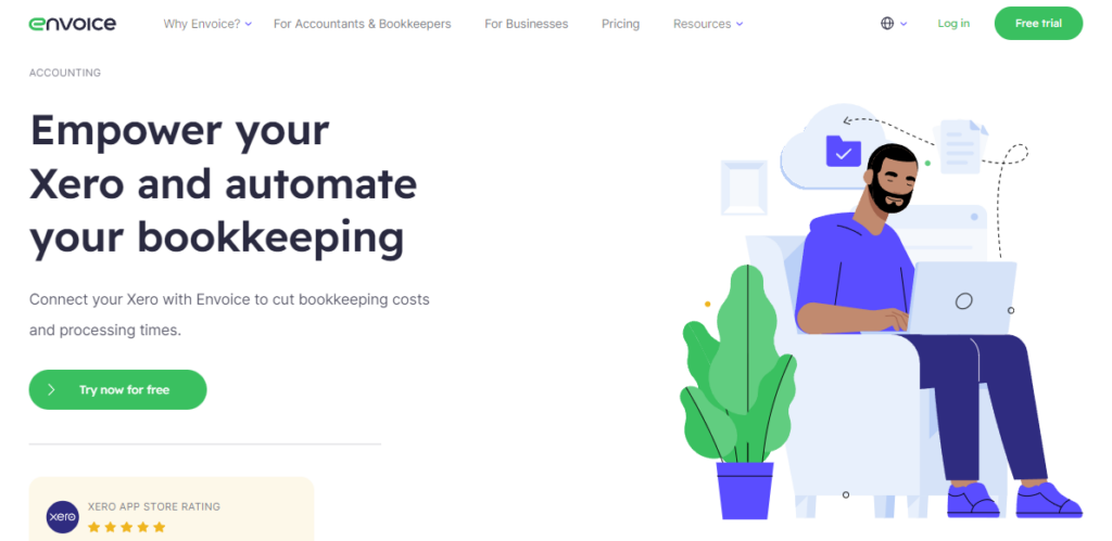 Envoice xero integration