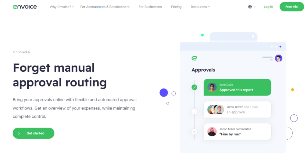 Envoice approval