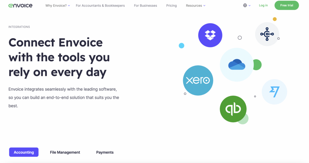 Envoice integration