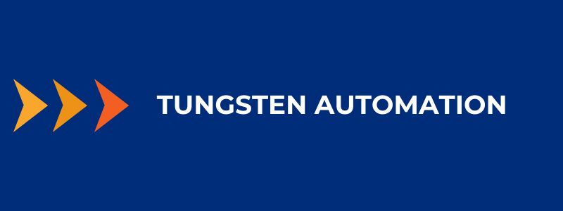 Tungsten Automation logo representing advanced automated invoice scanning software 