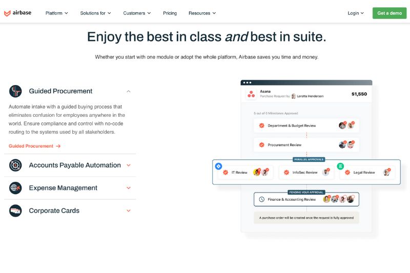 Airbase website screenshot