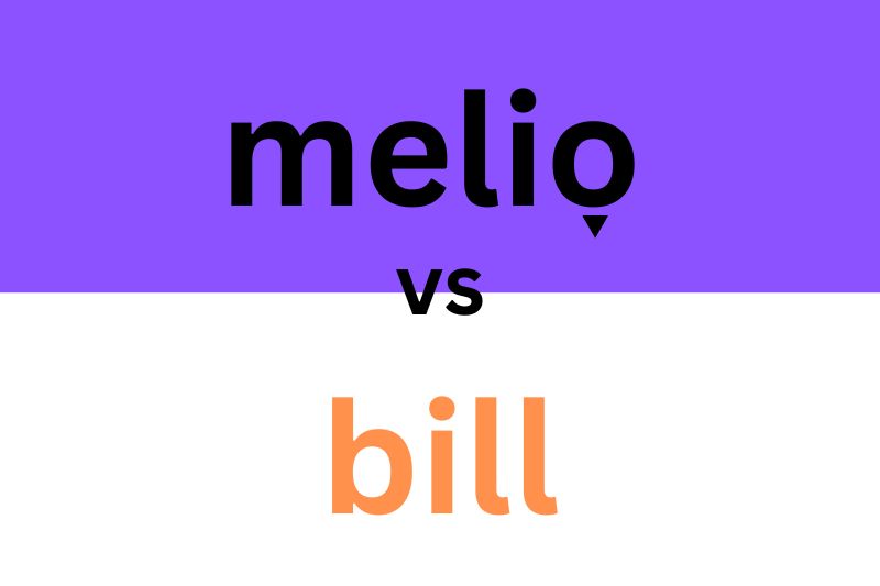 text "Melio vs. Bill"