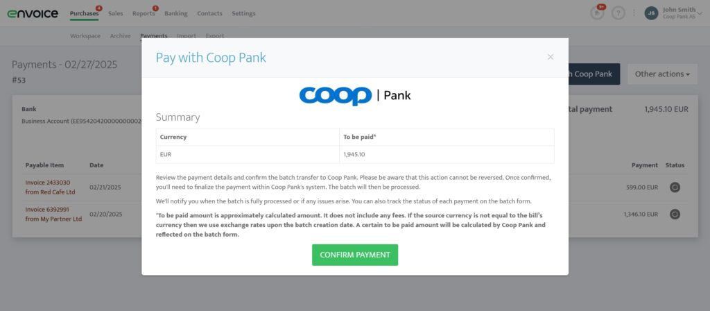 Coop Pank Gateway