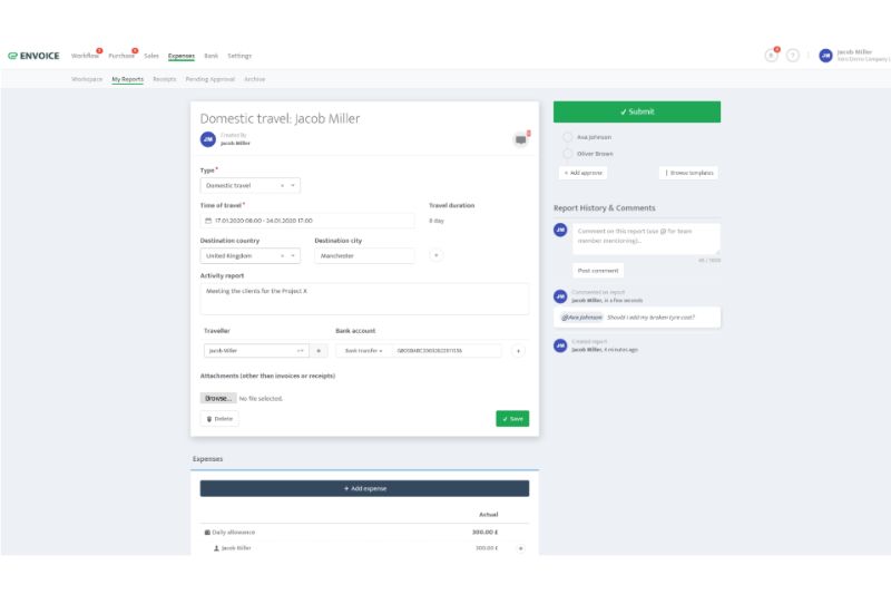 Expense management dashboard showcasing advanced accounts payable automation vendors in 2025